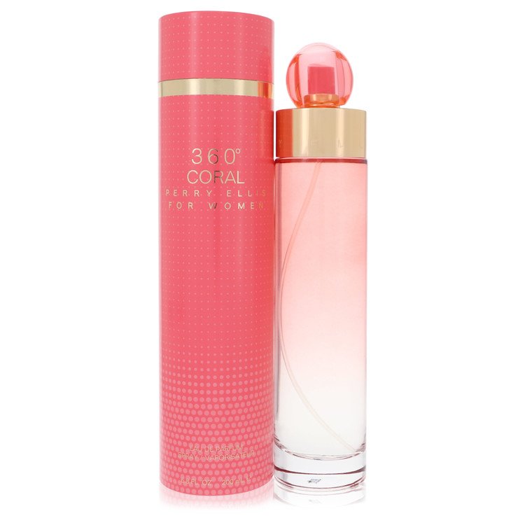 Perry Ellis 360 Coral by Perry Ellis Eau De Parfum Spray 6.7 oz for Women 