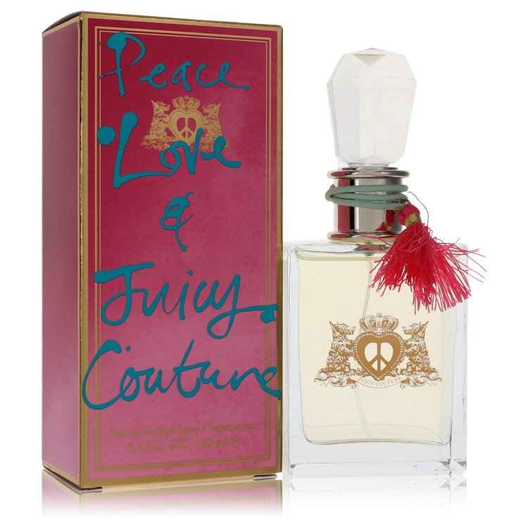 Peace Love &amp; Juicy Couture by Juicy Couture Eau De Parfum Spray 3.4 oz for Women