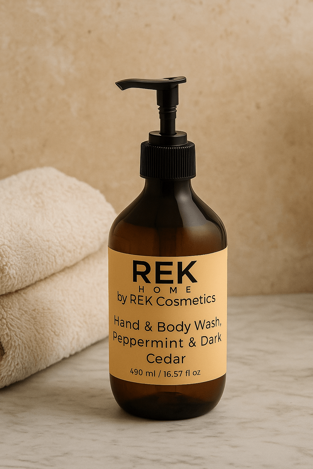 Peppermint &amp; Dark Cedar Hand &amp; Body Wash