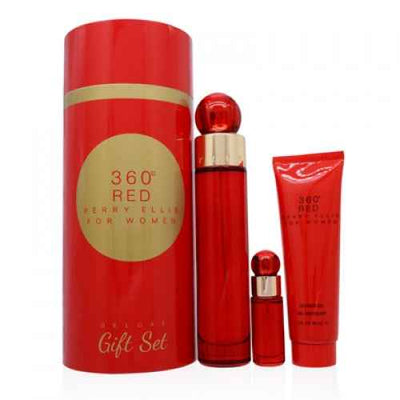Perry Ellis 360° Red for Women Gift Set 3-Piece Women