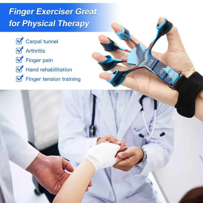 GripPro™ Finger Gripper Exerciser – Adjustable Resistance &amp; Hand Strength