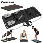 CoreFlex™ Foldable Pilates Reformer Push-Up Board – Non-Slip Ab Workout & Fitness Training Machine