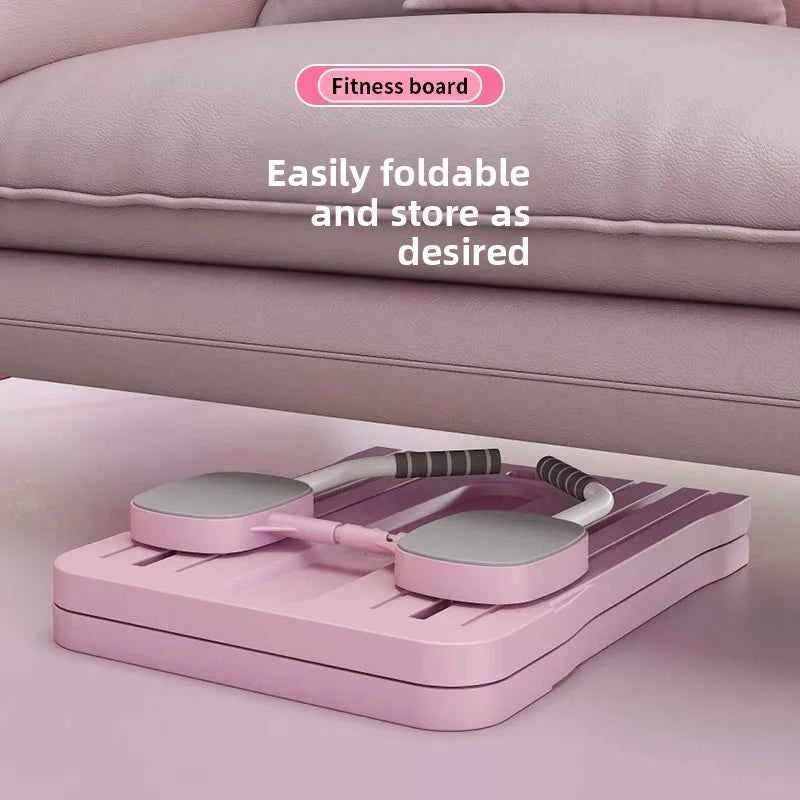 CoreFlex™ Foldable Pilates Reformer Push-Up Board – Non-Slip Ab Workout &amp; Fitness Training Machine