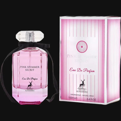 Pink Shimmer Secret By Maison Alhambra Perfume for Women by Gamer Scents
