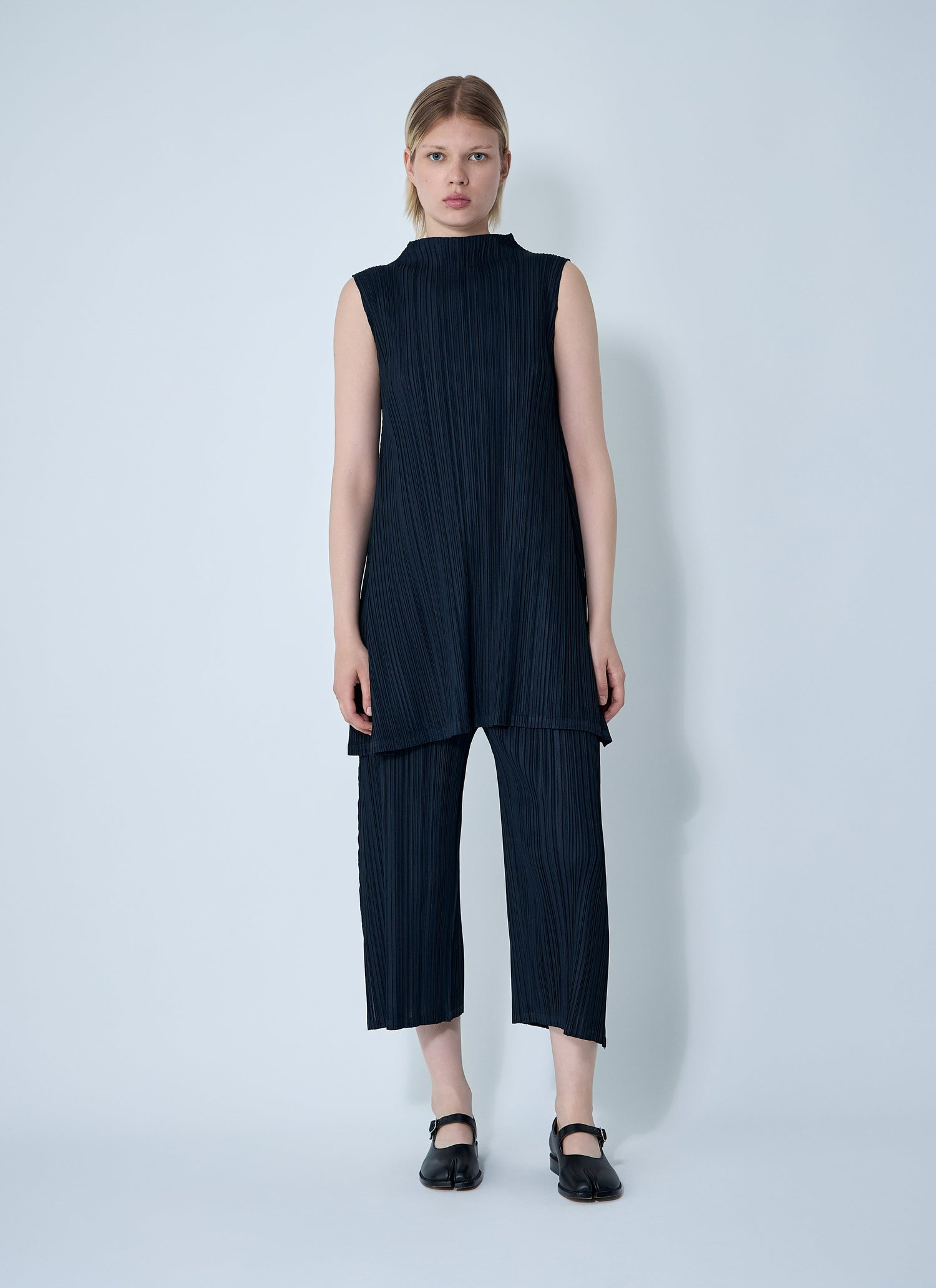 Pleats Please Issey Miyake Women Mellow Pleated Pants by Luosophy