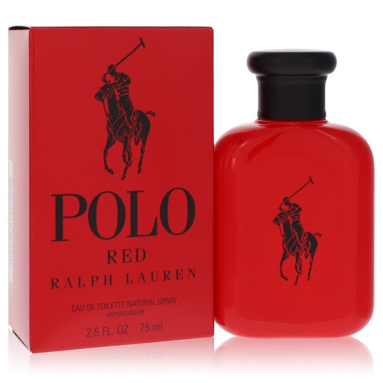 Polo Red by Ralph Lauren Eau De Toilette Spray 2.5 oz for Men 
