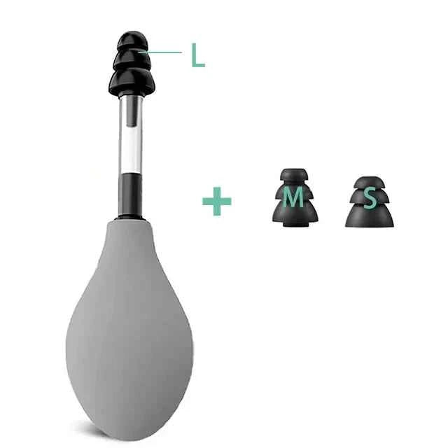 EarEase™ Portable Ear Pressure Relief Tool – 3 Interchangeable Tips