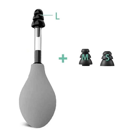 EarEase™ Portable Ear Pressure Relief Tool – 3 Interchangeable Tips