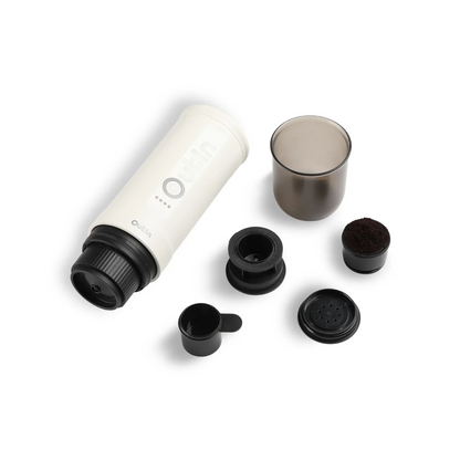 Nano Portable Espresso Machine (Pearl White) by OutIn