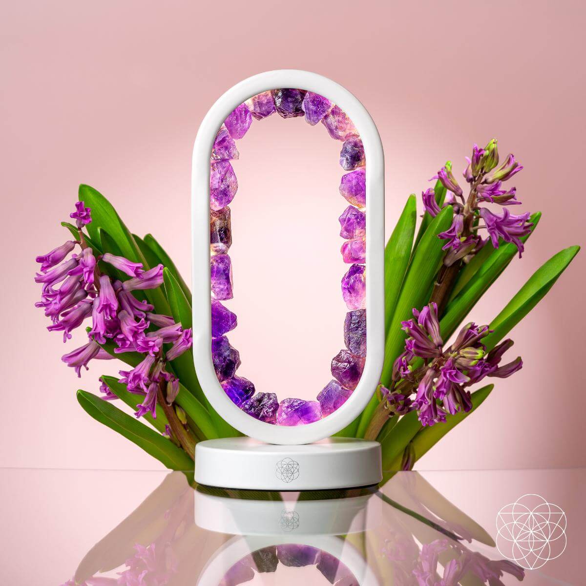 Portal To Peace - Amethyst Lamp Of Stress Relief - DestGlow