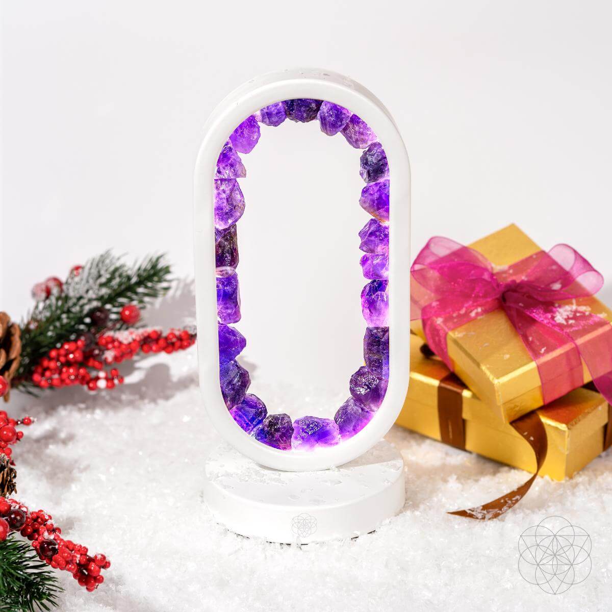 Portal To Peace - Amethyst Lamp Of Stress Relief - DestGlow