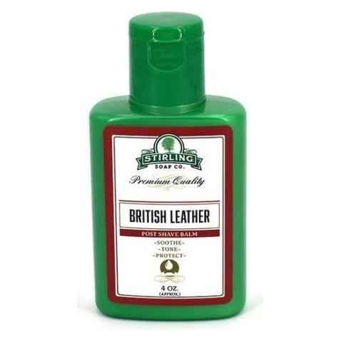 Stirling Soap Co. British Leather Shaving Collection