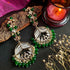 Joban Fashion Doli Chandbali Earrings - Green