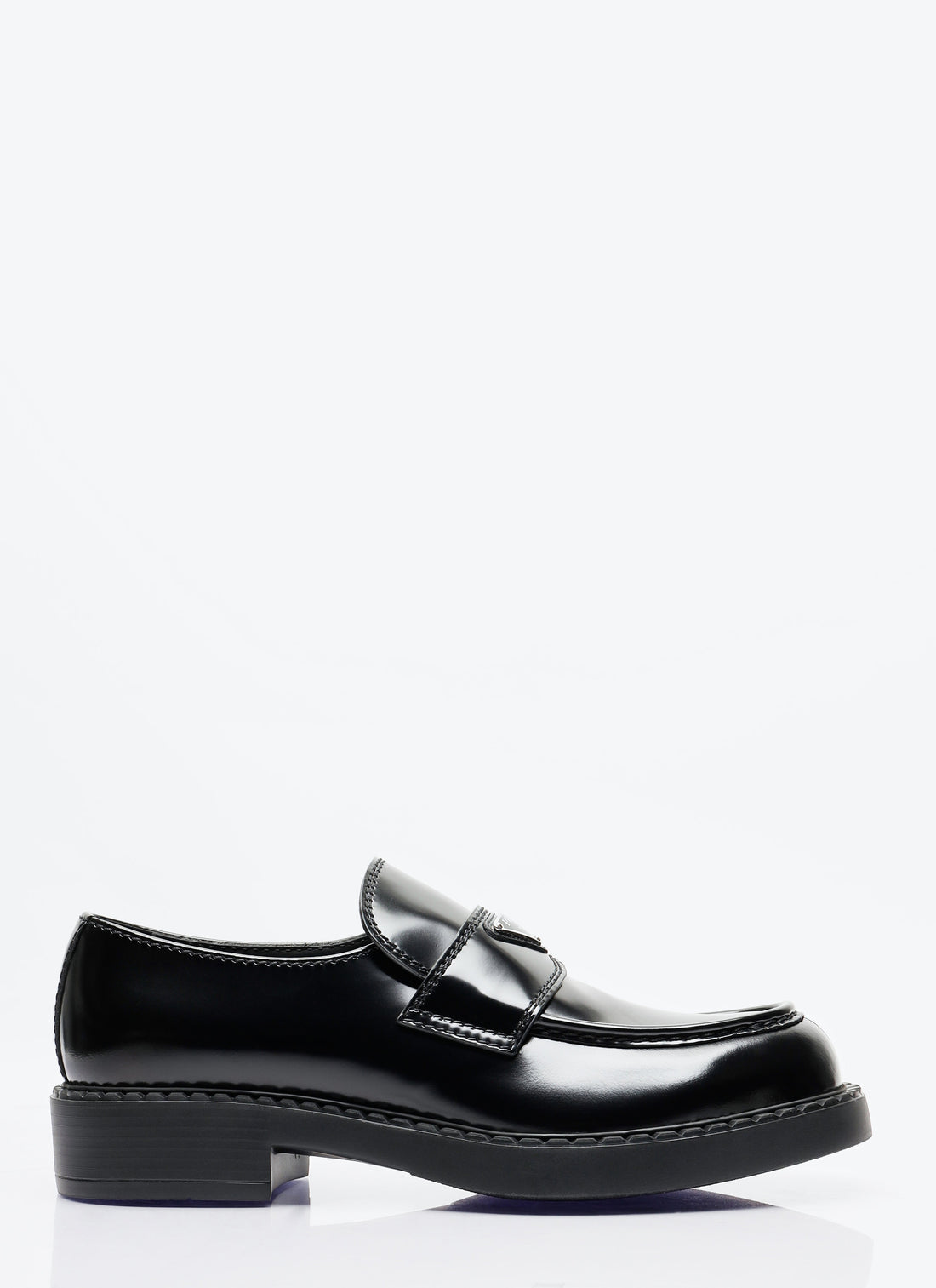 Prada Men Chocolate Loafers by Luosophy