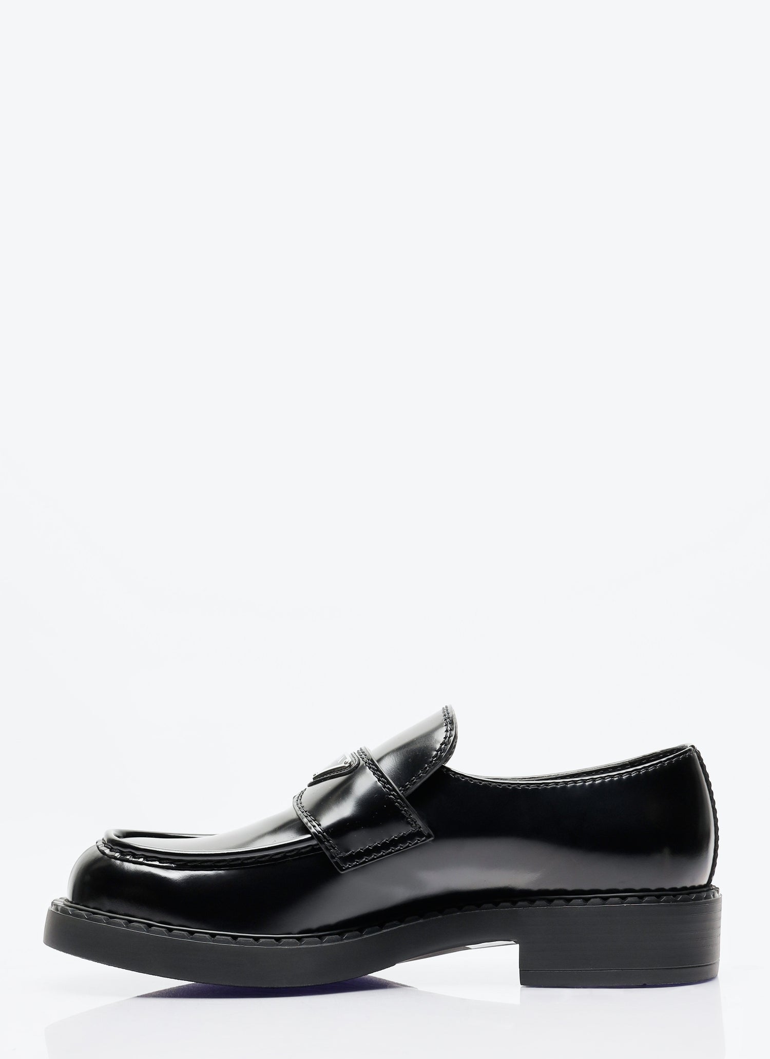 Prada Men Chocolate Loafers by Luosophy