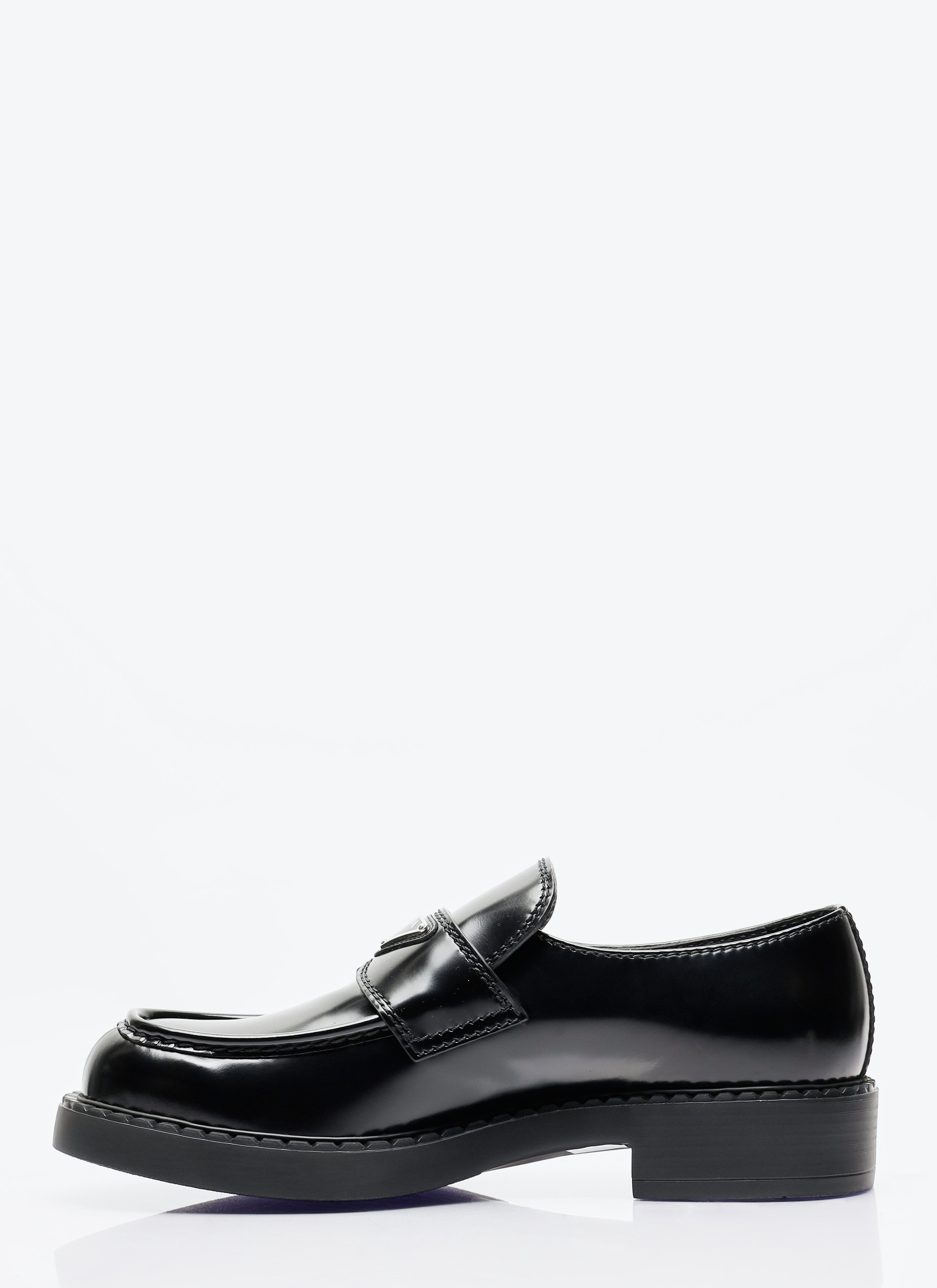 Prada Men Chocolate Loafers by Luosophy