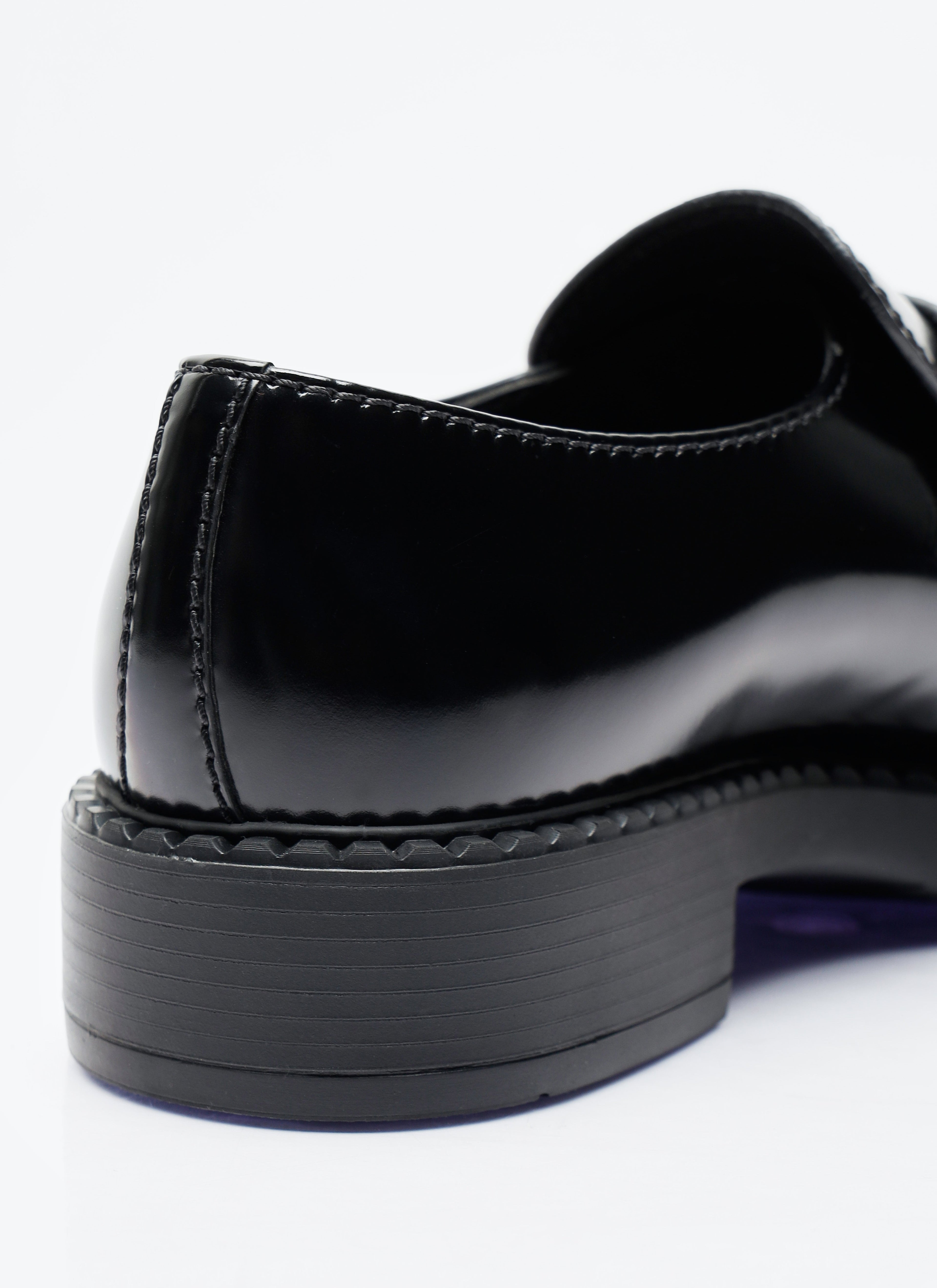 Prada Men Chocolate Loafers by Luosophy