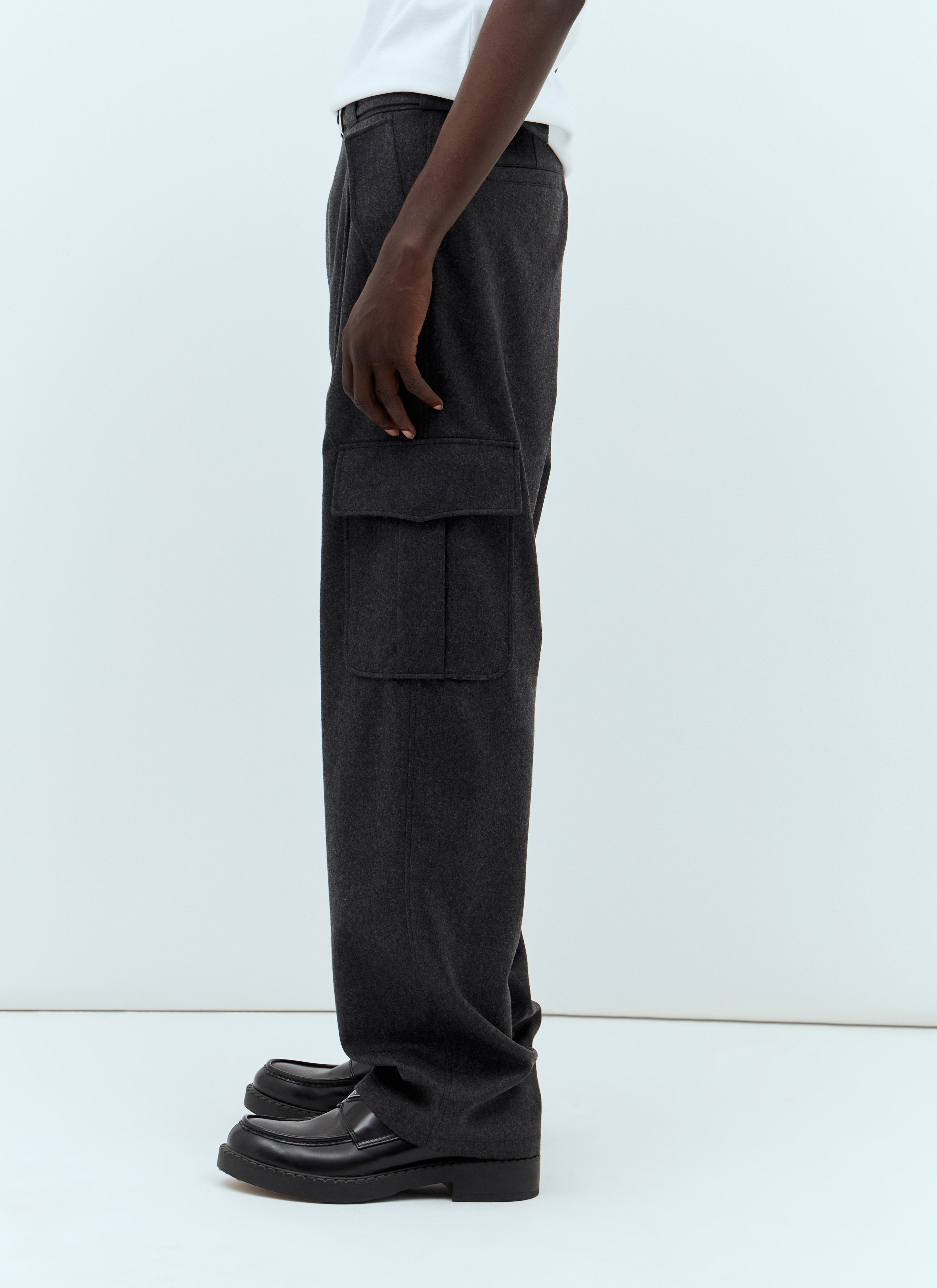 Prada Men Flannel Cargo Pants by Luosophy