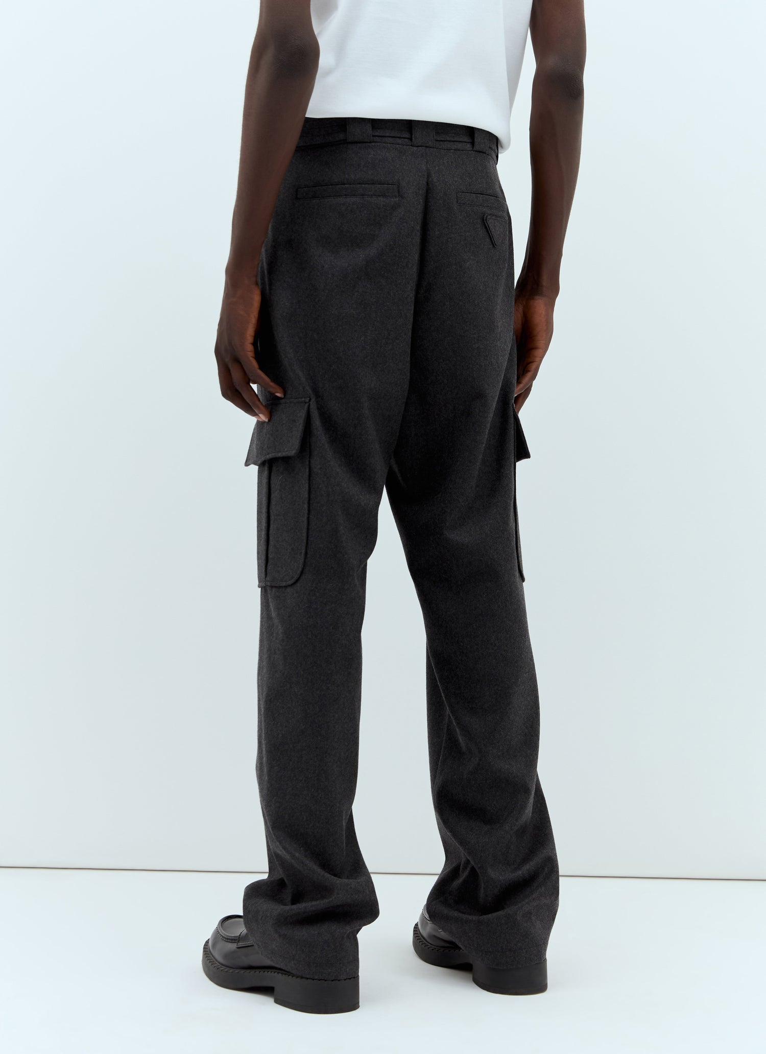 Prada Men Flannel Cargo Pants by Luosophy
