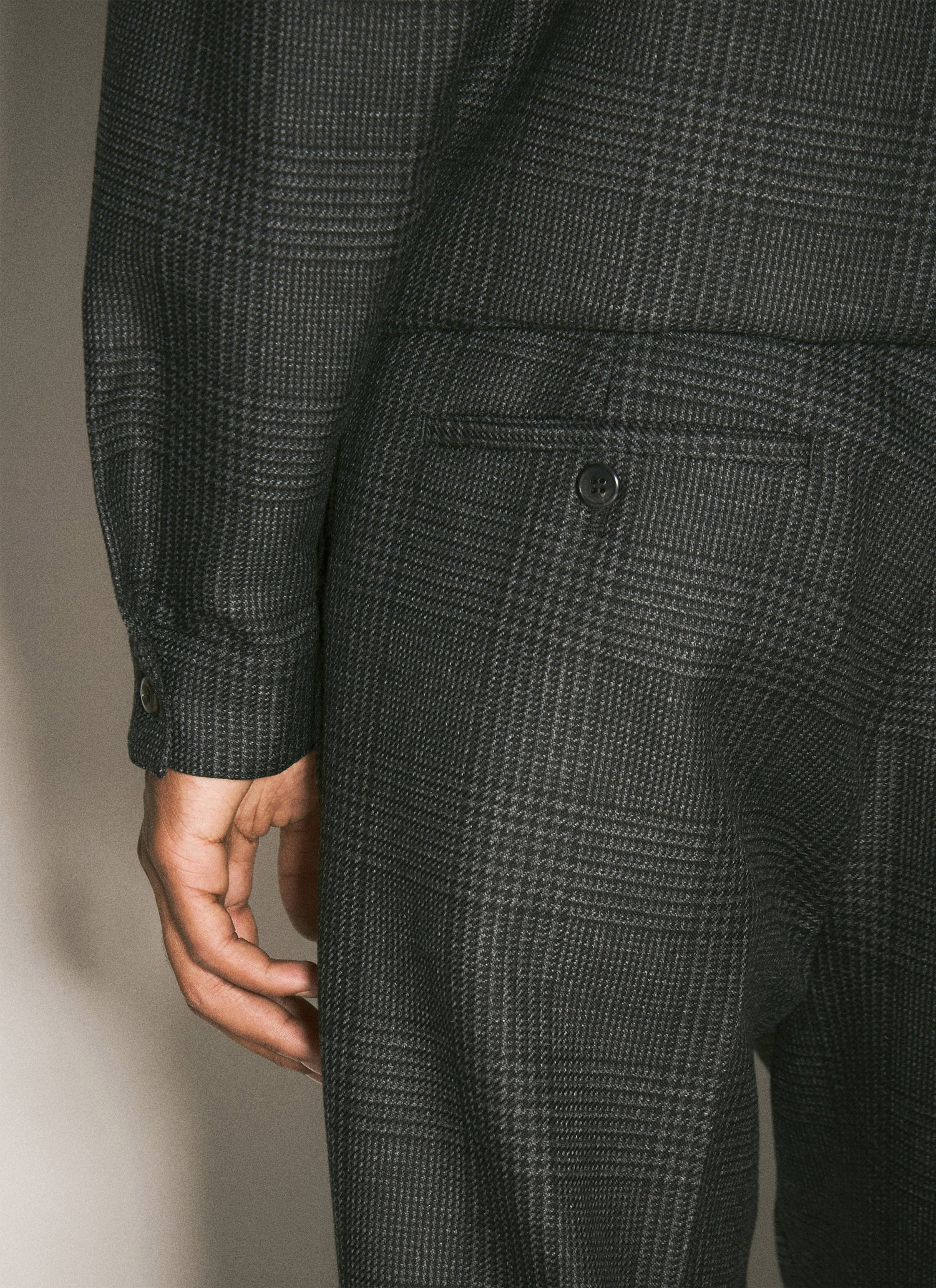 Prada Men Wool Tailored Pants by Luosophy