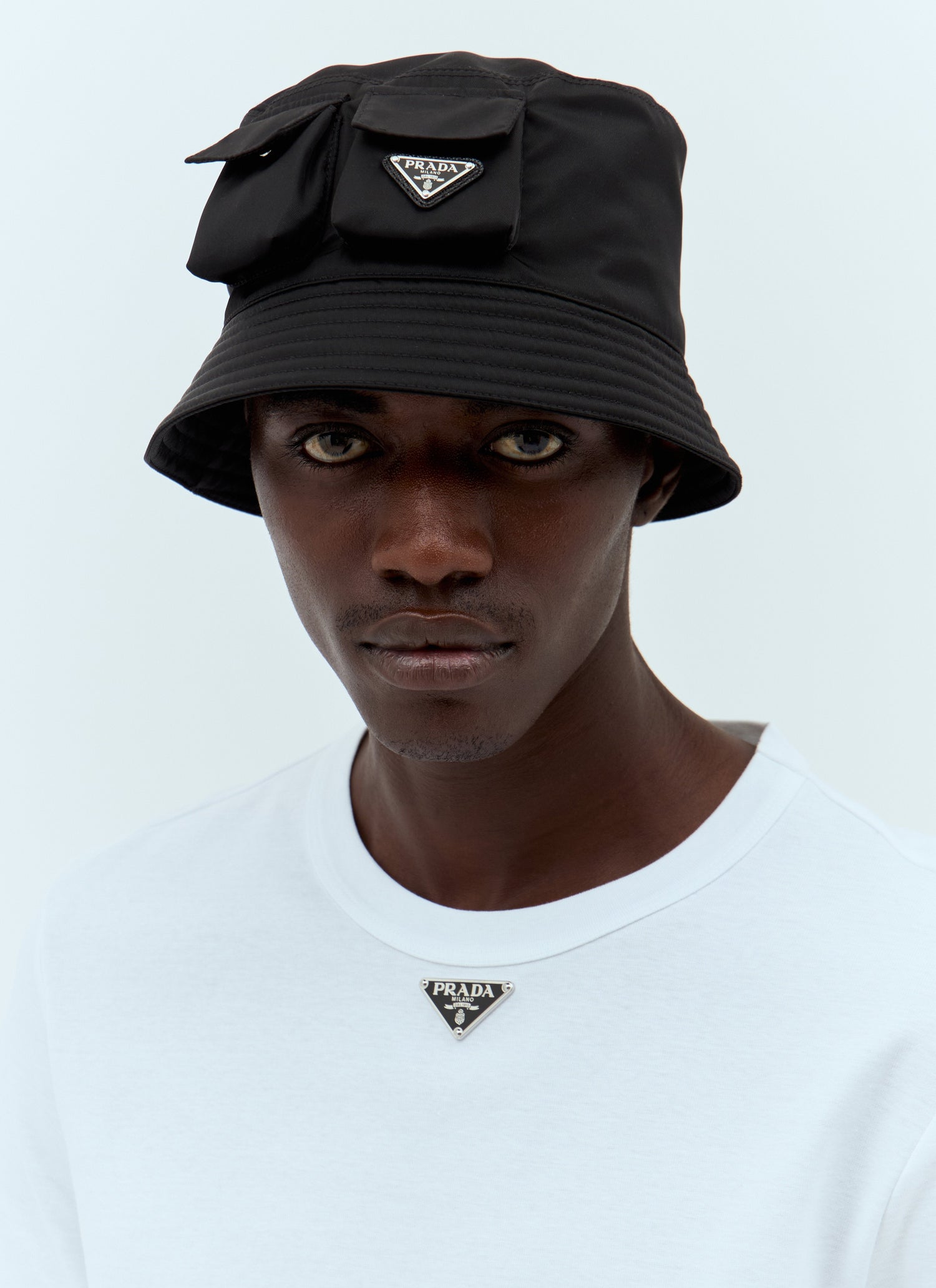 Prada Men Re-Nylon Bucket Hat by Luosophy