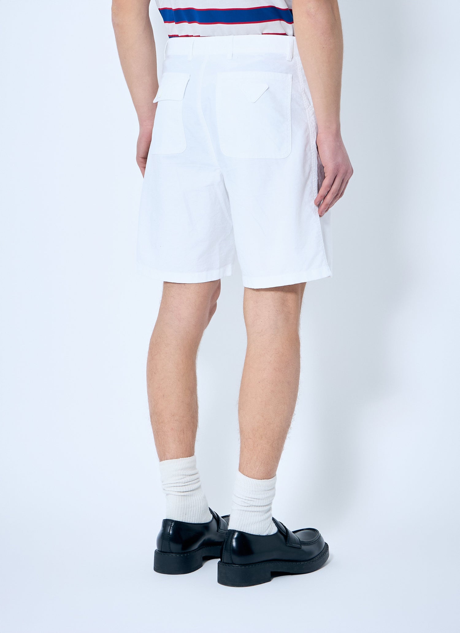 Prada Men Oxford Shorts by Luosophy