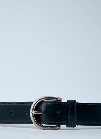 Prada Men Leather Belt by Luosophy