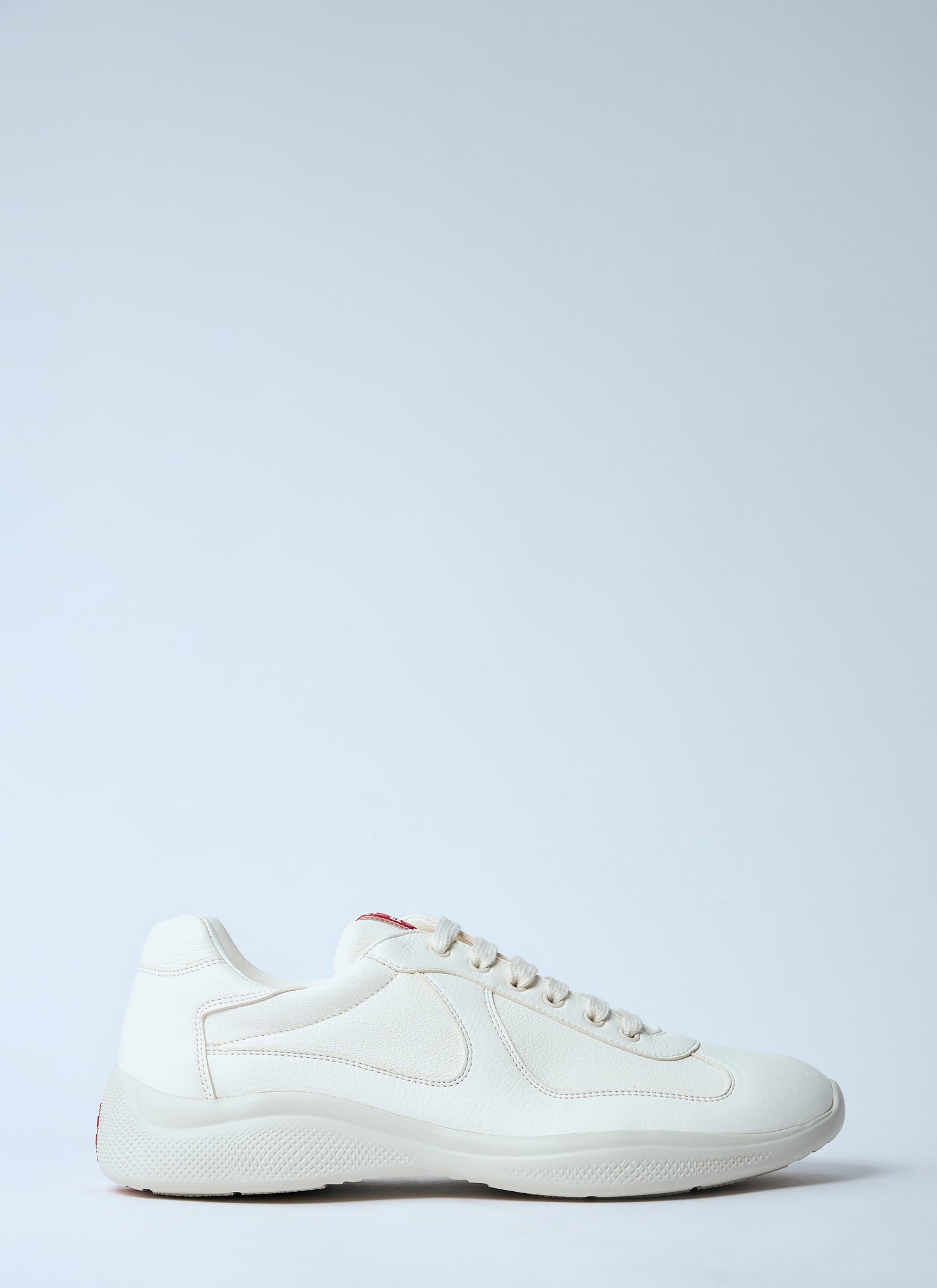 Prada Men Leather Low-Top Sneakers by Luosophy