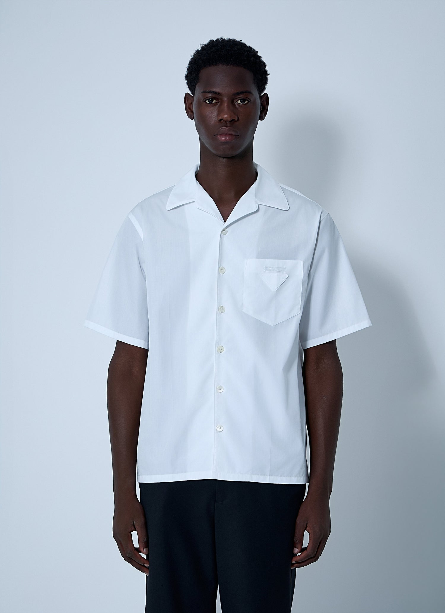 Prada Men Logo Motif Shirt by Luosophy