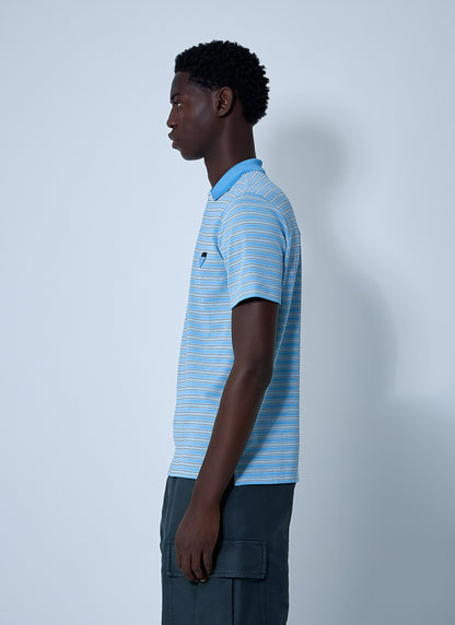 Prada Men Logo Motif Polo Shirt 