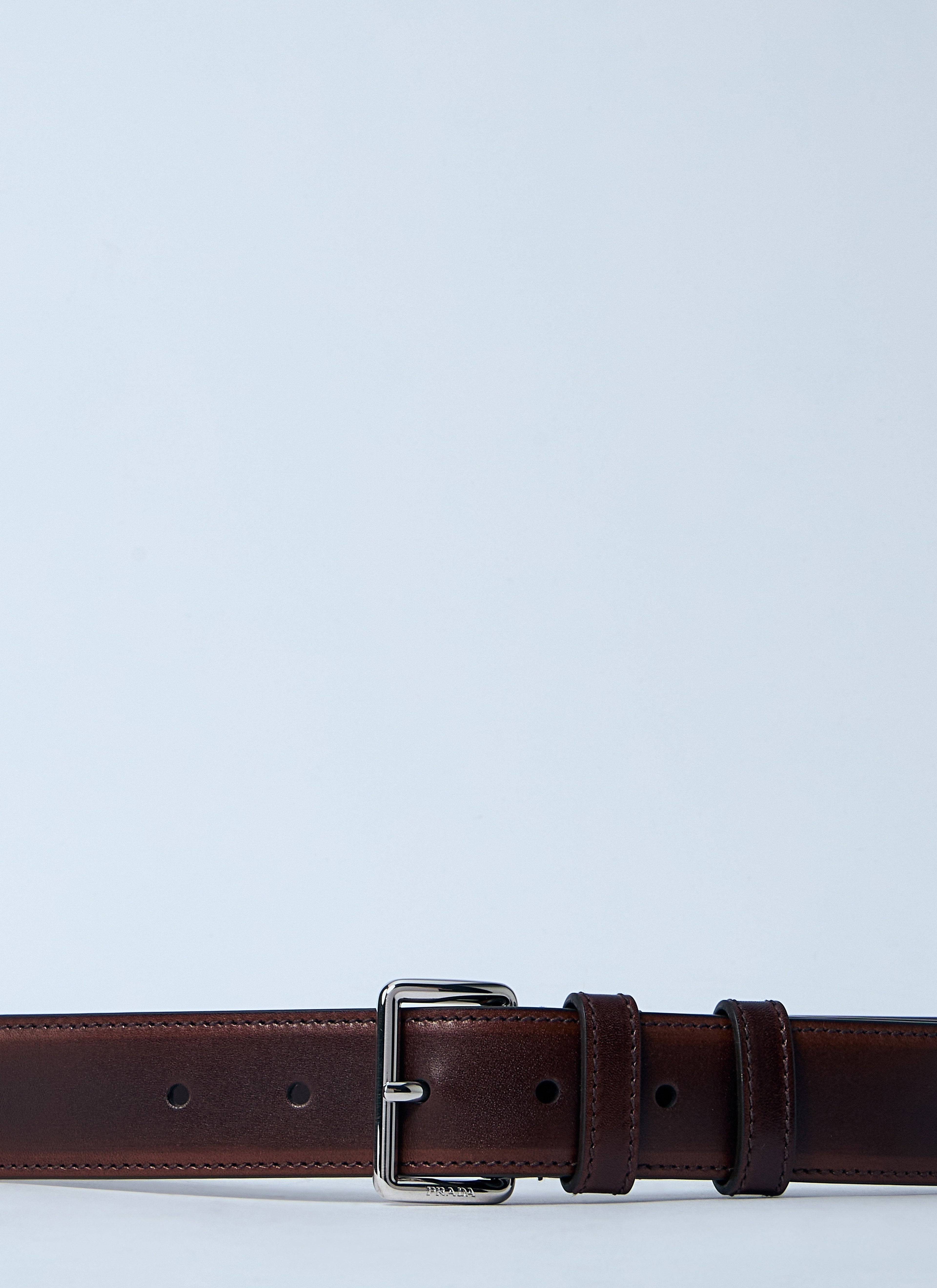 Prada Men Leather Belt by Luosophy
