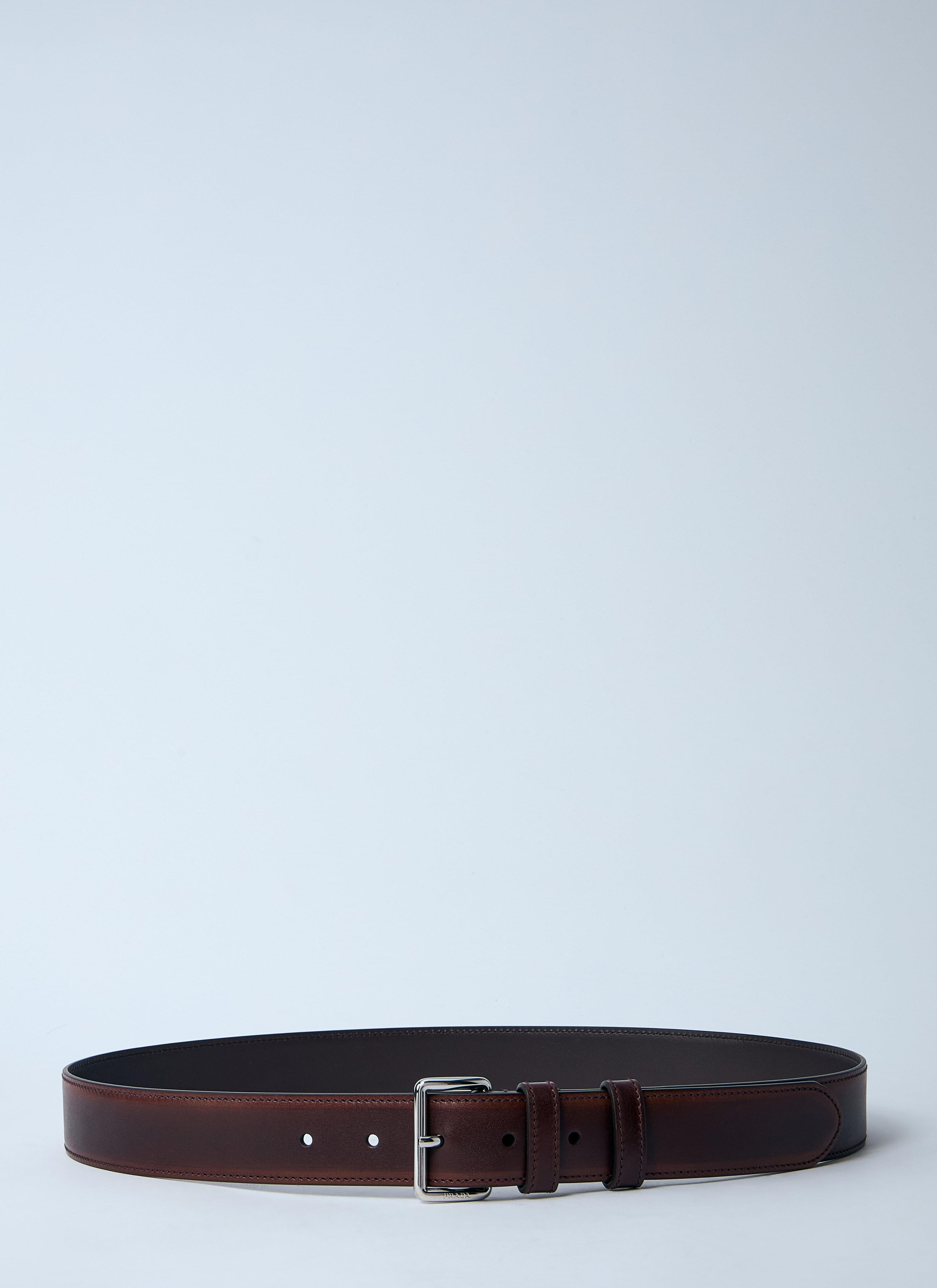 Prada Men Leather Belt  DestGlow