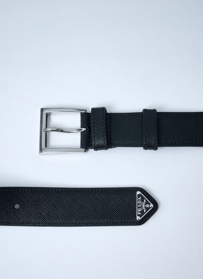 Prada Men Leather Belt by Luosophy