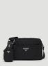 Prada Women Re-Nylon And Saffiano Leather Shoulder Bag by Luosophy