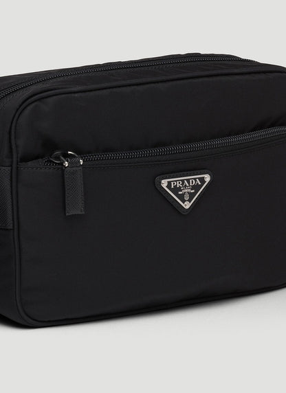 Prada Women Re-Nylon And Saffiano Leather Shoulder Bag by Luosophy