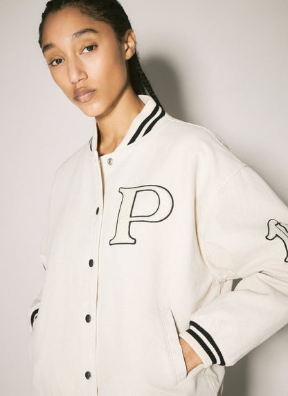 Prada Women Canvas Bomber Jacket by Luosophy
