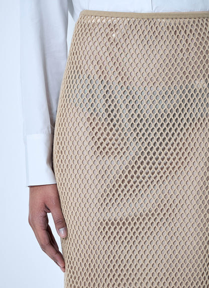 Prada Women Crochet Midi Skirt by Luosophy