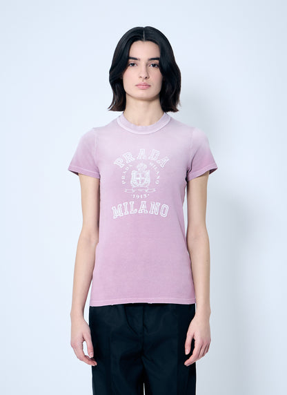 Prada Women Logo Print T-Shirt by Luosophy