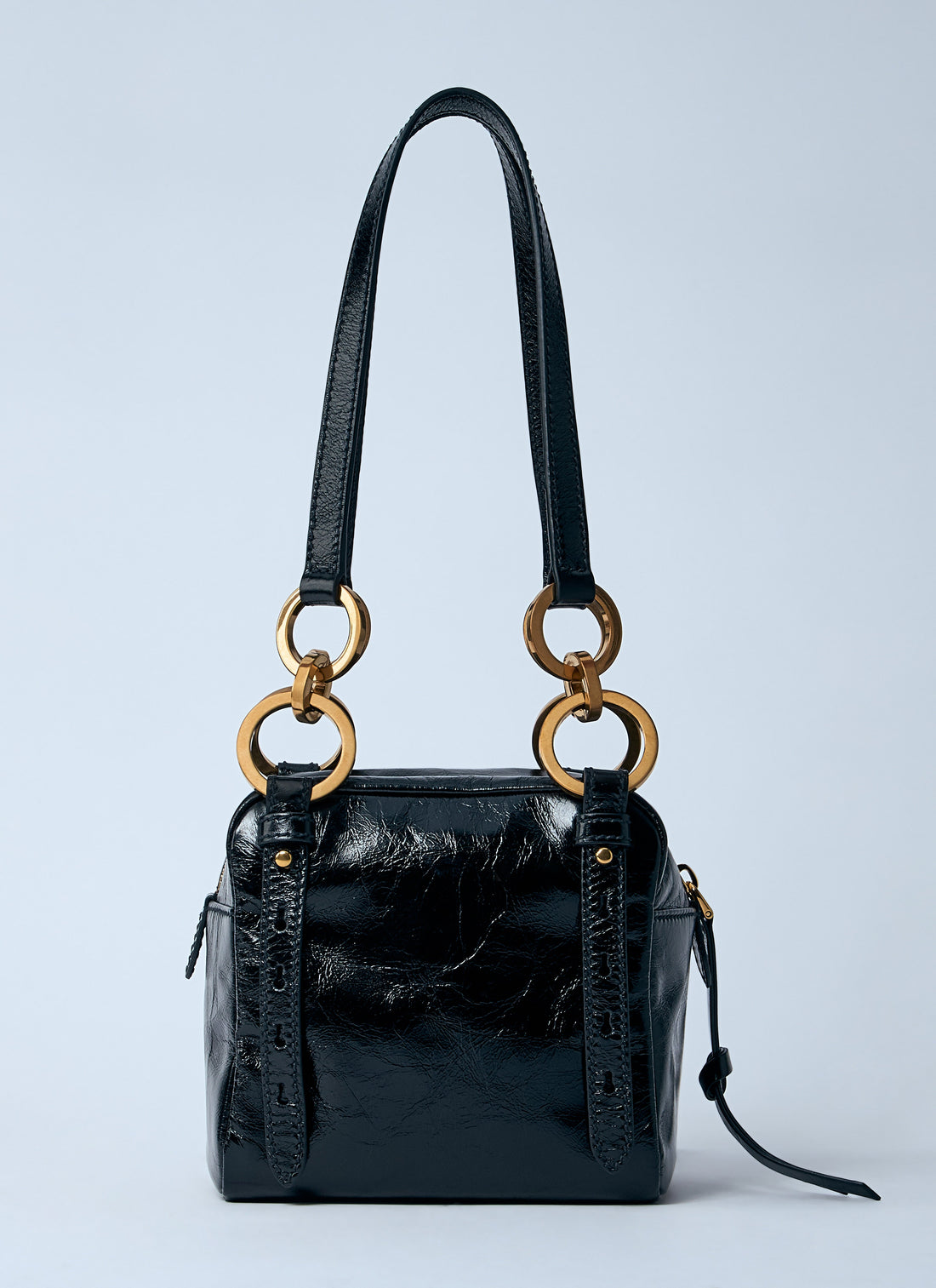 Prada Women Mini Dangle Leather Handbag by Luosophy