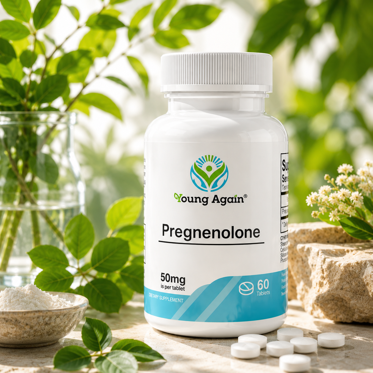 Pregnenolone - Memory And Cognitive Function Booster by Young Again