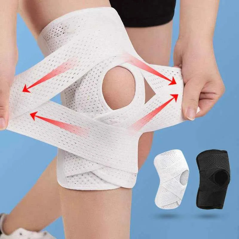 KneeFlex™ Pressurized Sports Knee Support Brace – Breathable Compression for Pain Relief