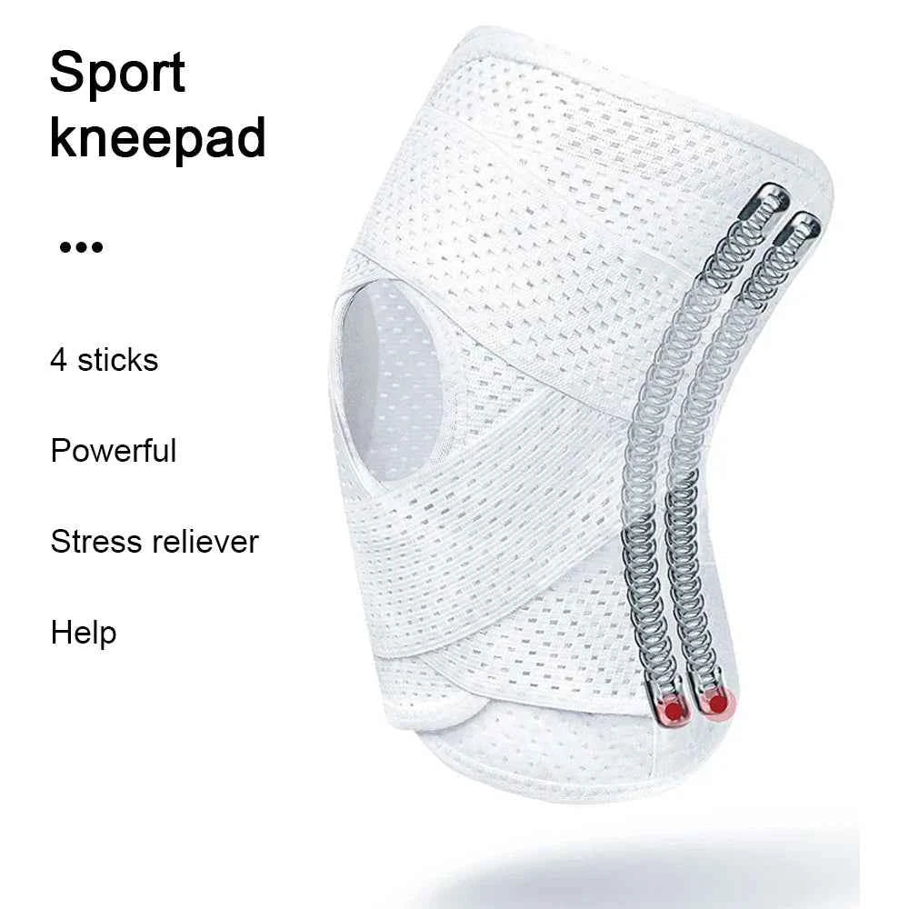 KneeFlex™ Pressurized Sports Knee Support Brace – Breathable Compression for Pain Relief