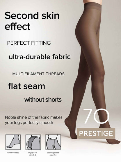 Tights Conte Prestige 70 Den - Soft Silk