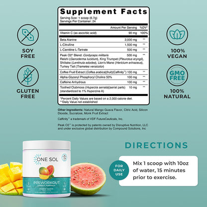 Pre Workout Training Formula 