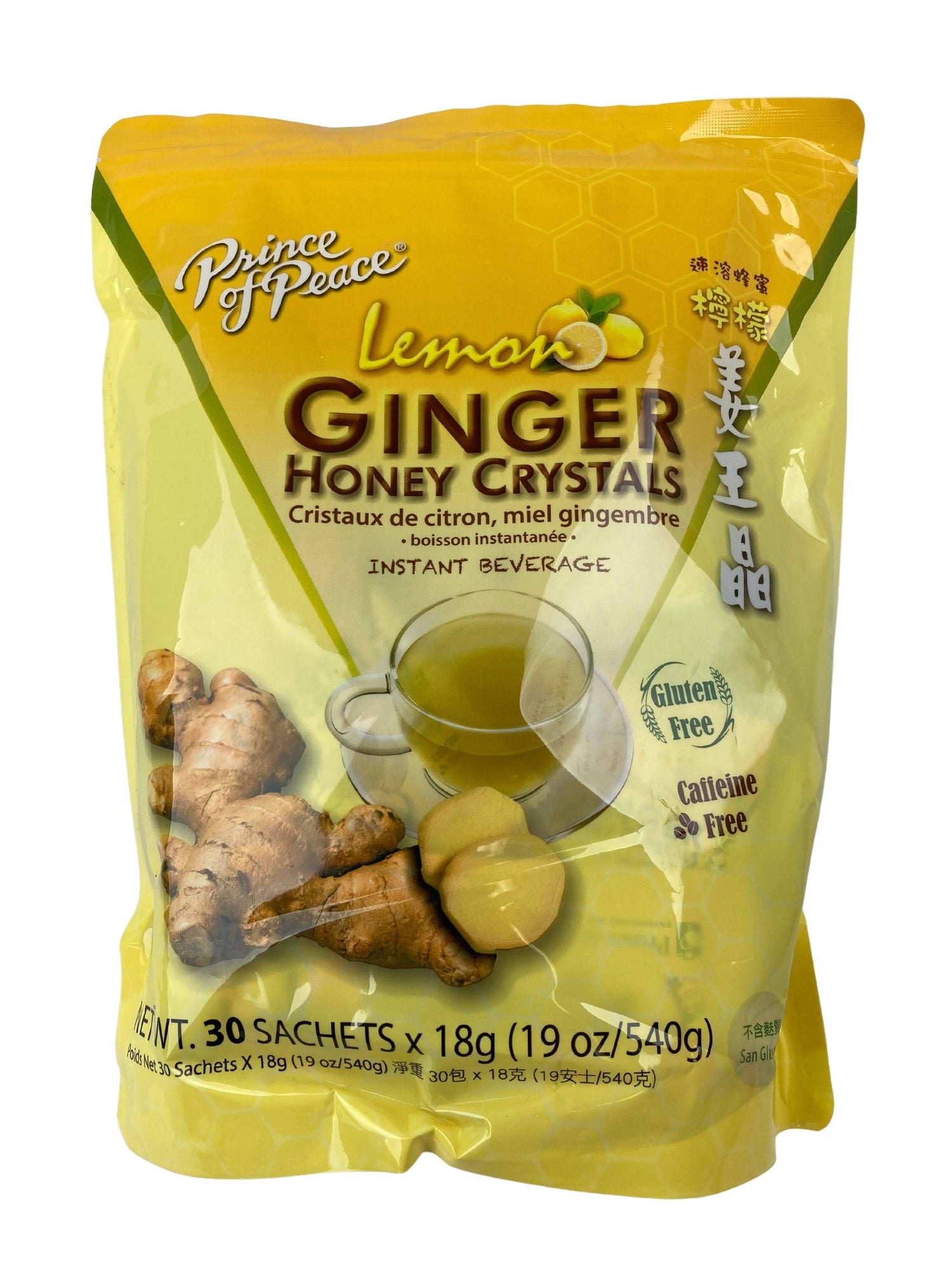 Ginger Honey Crystals by Country Life Natural Foods