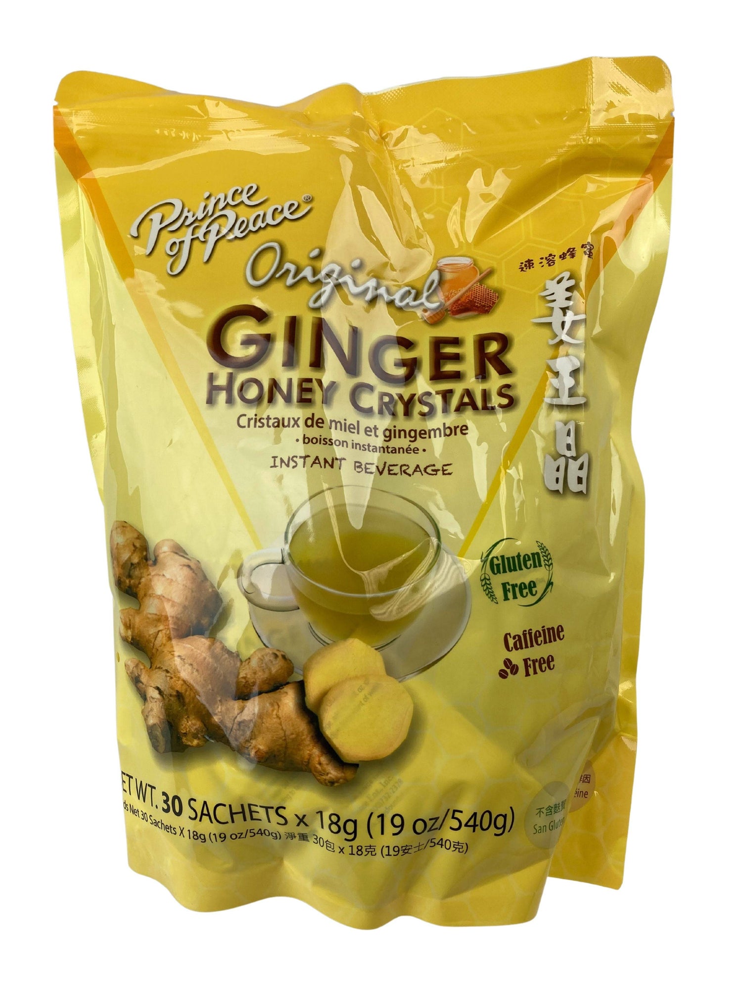 Ginger Honey Crystals by Country Life Natural Foods