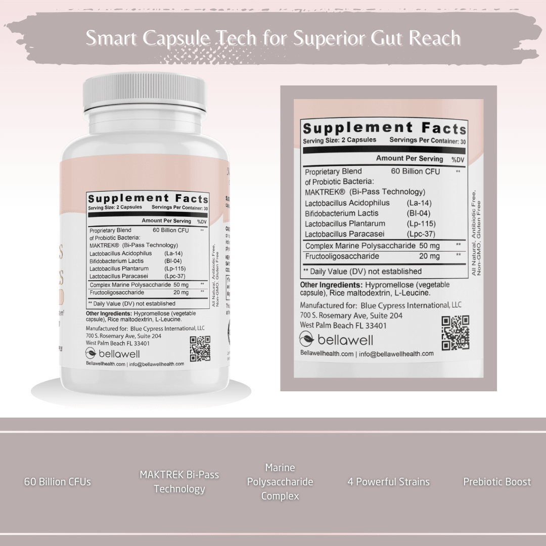 Probiotics 60 Billion by Bellawell