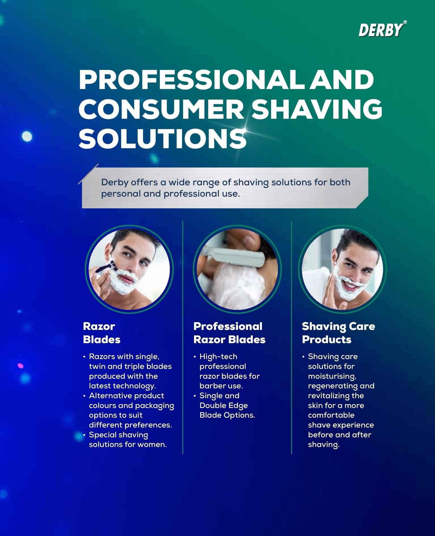 Derby Premium Double Edge Razor Blades 100Ct