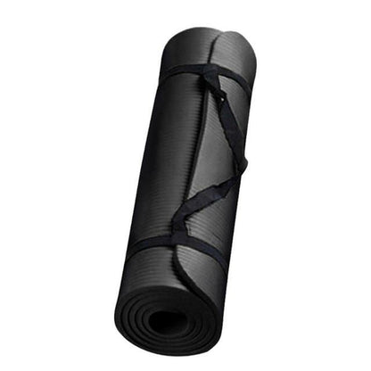 Premium NBR Yoga Mat - Extra Thick Non-Slip Exercise Mat 72x24 inches