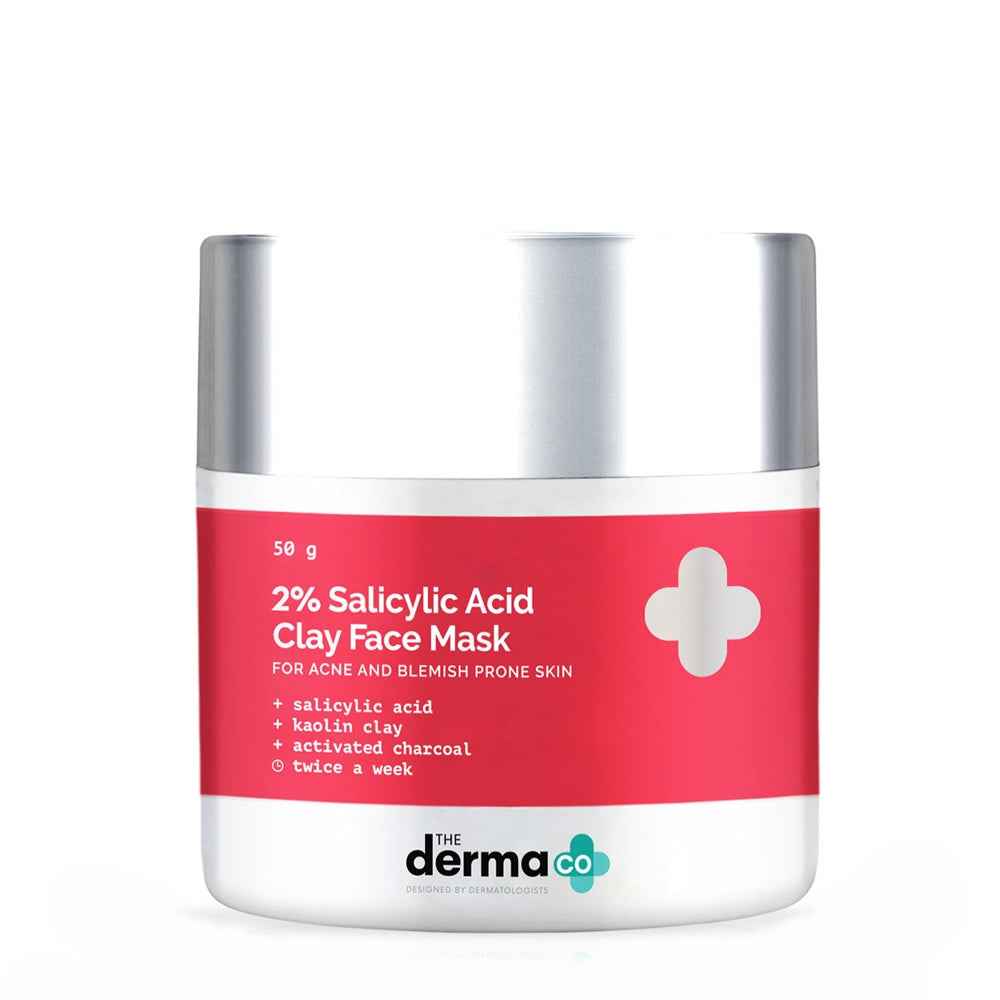 The Derma Co 2% Salicylic Acid Mask For Acne &amp; Blemish Prone Skin